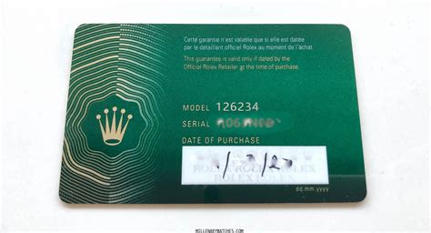 rolex new card|rolex wartungsplan.